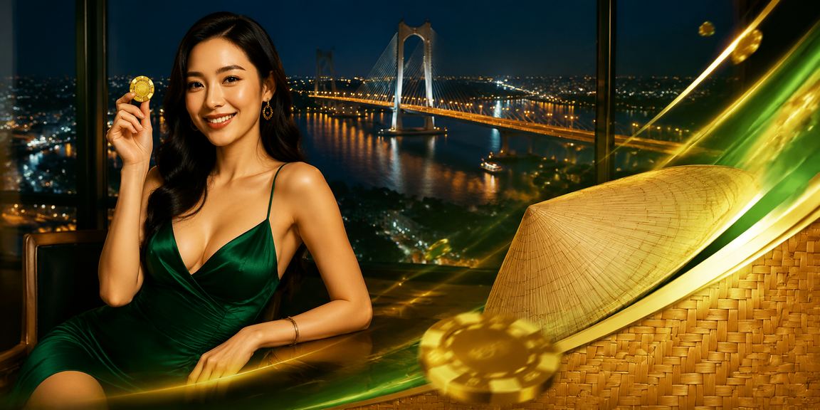 Người chơi Cần Thơ tham gia xổ số và giải trí trực tuyến với nón lá truyền thống